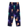 thumbnail image 5 of Bingfone Pajamas For Women,Sea Jellyfish Pajama Pants With Pockets-Medium, 5 of 9