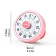 thumbnail image 5 of Multifunctional Rotary Visual Timer For Baking Workout and Studys Countdowns Alarm Clock Time Management Tool, 5 of 12