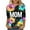 zc-Black, variant on breaise Mother's Day Plus Size Tshirt for Women 3/4 Sleeve Tunic Tops 2025 Summer Mama Shirt Cute Graphic Pullover Tshirt S-5XL Sans frais de transport