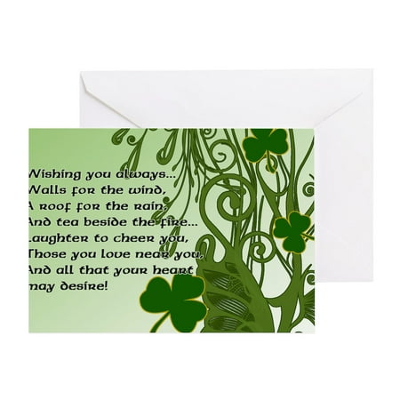 CafePress - WALL CALENDAR CALENDAR Page 7 - Greeting Card, Blank Inside Glossy