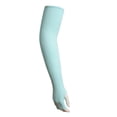thumbnail image 2 of Sleeves Sunscreen for Cycling Lengthening Multiple Colors Comfortable Elastic Mangas Para Brazos Para El Sol Different Patterns Sky Blue, 2 of 9