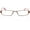 Ruby Gunmetal, variant on Womens Optical Eyewear - Rectangle Shape, Metal Full Rim, Ruby Gunmetal