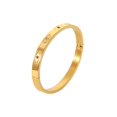 thumbnail image 4 of Brazalete de mujer, regalos de joyería simples para el compromiso de la fiesta de la cena de la Cierre Yinane Brazalete de puño, 4 of 8