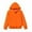 Orange, variant on Hoddies Kids Orange Hoodie Long Sleeve Soft Sweatshirts Top Winter Clothes r Girls Clothes 7-9 Years Boys Girls Fashion