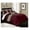 Burgundy/Coffee/Brown, variant on Loft 8-Piece Luxury Striped Comforter Set (Full, Navy/Gray/Blue)