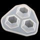 thumbnail image 5 of Forma de diamante DIY Colgante de silicona de cristal para artesanía de adornos de fabricación de joyas 7x6.9x2.5cm perfecl Fabricación de joyas moldes, 5 of 8