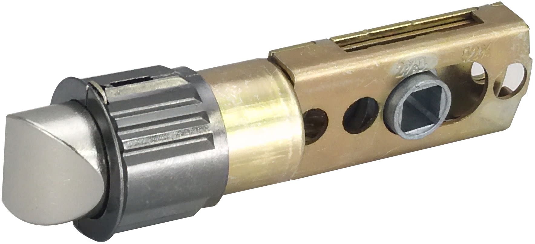 Stone Harbor Drive-in Adjustable Latch Replacement – Satin Nickel Finish, Fits Beaverton, Chatham, Memphis & Other Interior Locks