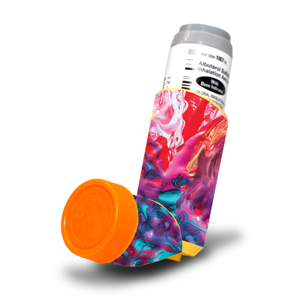 Colorful Collection of Skins For Proventil HFA Asthma Inhaler Walmart