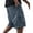 Navy, variant on Men's Mid Length Cargo Shorts with Unique Curved Pockets and Adjustable Drawstring, Relaxed Fit for Daily Wear Outdoor Adventures or Weekend Errands Black L