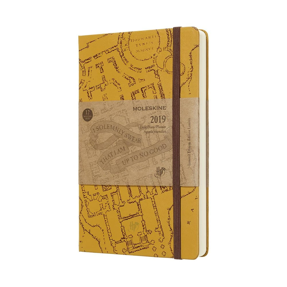 Moleskine 2019 12m Limited Edition Harry Potter Daily, Large, Daily