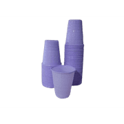 BRITEDENT LAVENDER/PURPLE 1000 Disposable Plastic Cups. Plastic Containers 5 oz with Embossed Grip. Drinking Cups for Dental Offices, Hospitals, Home, Office, Picnic. Universal Small Plastic Cups.