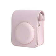 FUJIFILM INSTAX MINI 12 Instant Film Camera (Blossom Pink) + Fuji Instax Instant Film Single Pack - 10 Prints + Protective Case - Pink + Photo Album - Pink + Travel Stickers - Bundle!