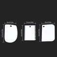 thumbnail image 2 of Blanco 3 piezas raspador rectangular para pan huevo tartas Gadgets, 2 of 3