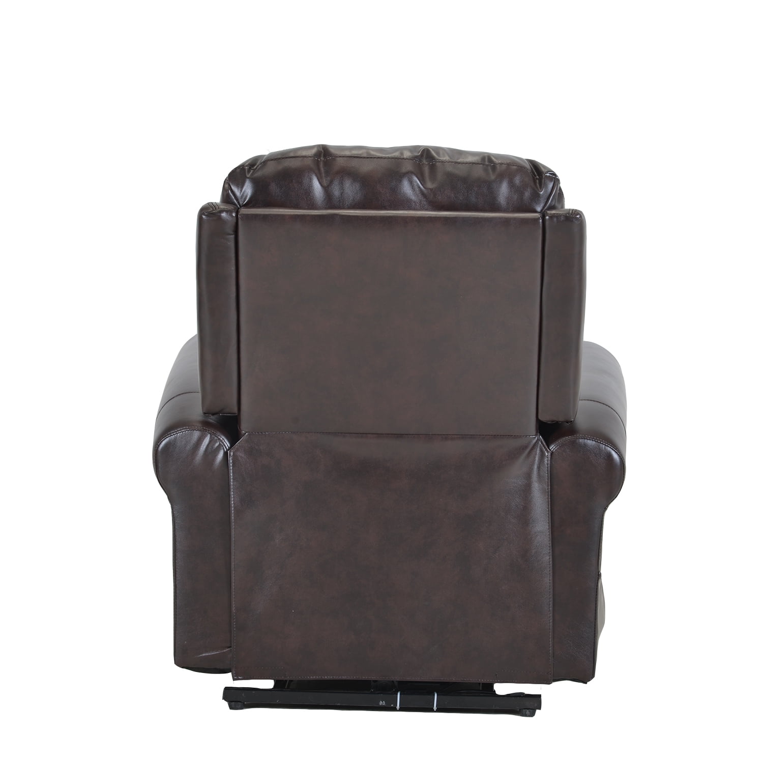 Kepooman PU Leather Power Lift Recliner Chair with Remote Control, Brown Kepooman PU Leather Power Lift Recliner Chair with Remote Control, Brown