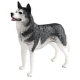 thumbnail image 3 of Figuras de perro realistas, juguetes de Husky, decoración del hogar, figuritas de animales, juguetes de animales para regalo, juguetes de cumpleaños, 3 of 8