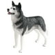 thumbnail image 2 of Figura de perro realista, estatua de perro Husky, decorativa, figuras de animales, juguetes de animales pequeños para niñas y niños, 2 of 9