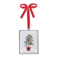 thumbnail image 3 of Melrose "Season's Greetings" Pine Tree Christmas Tag Ornaments - 5.5" - 12ct, 3 of 4
