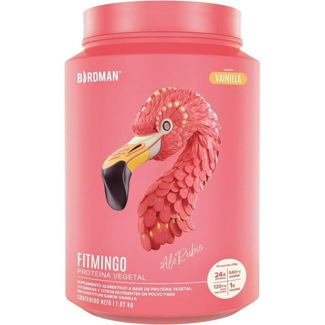 Proteina Vegetal Birdman Fitmingo 1020g Vainilla