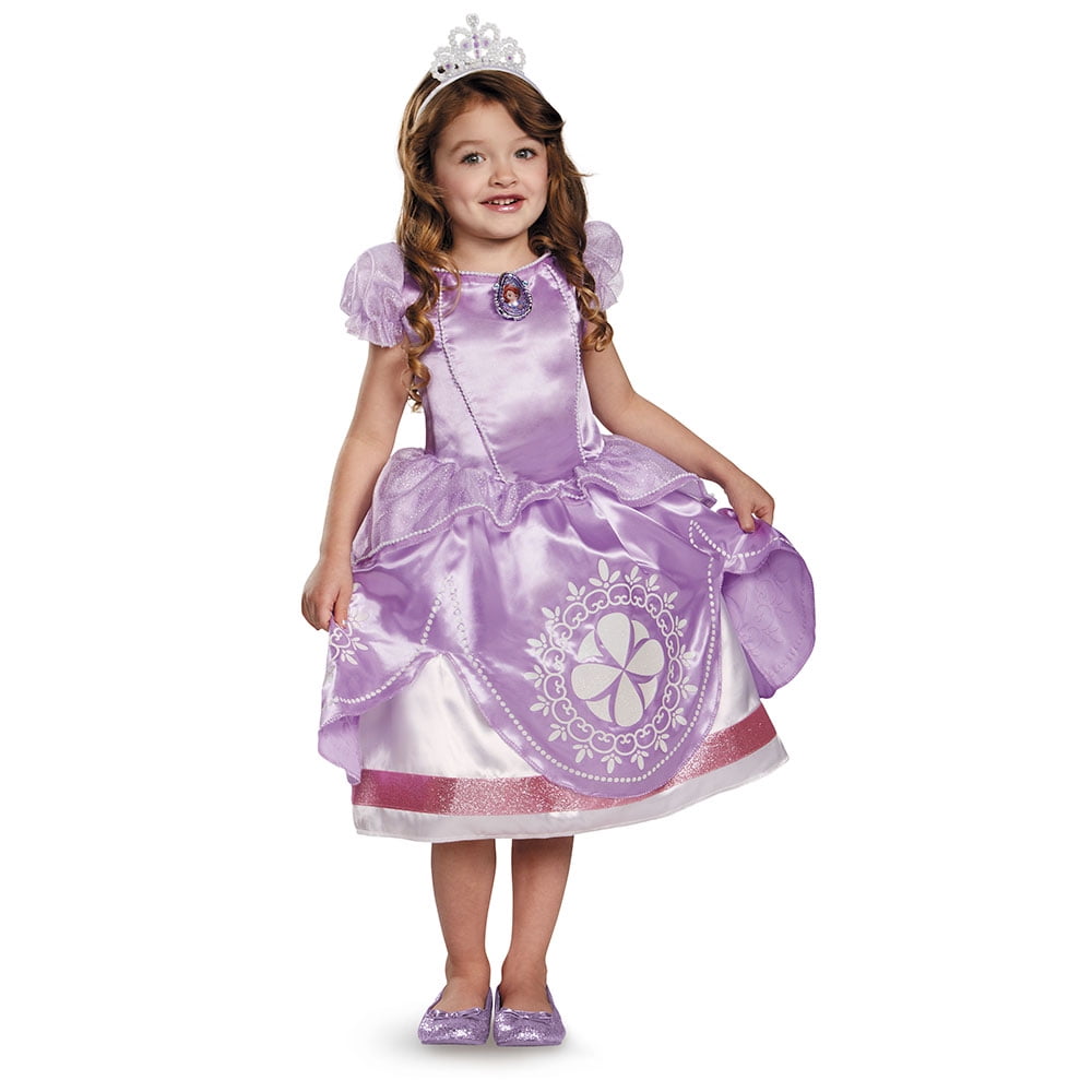 Girls Disney Sofia The First Halloween Costume - Walmart.com