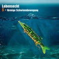 thumbnail image 2 of Señuelo de Pesca de Lubina con Múltiples Articulaciones, Wobblers Que Se Hunden, 13 cm, Crankbaits, para Trucha, Trolling, Cebo Duro Artificial, Aparejos., 2 of 6
