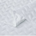 thumbnail image 6 of Chezmoi Collection Destiny 3-Piece White Queen Size Quilt Set - Stone-Washed Soft Microfiber Lightweight Quilted Bedspread Coverlet Set for All Seasons Wavy Line Stitching, 6 of 9