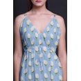thumbnail image 2 of Bimba Floral Ladies Printed Resort Maxi DrawstringDressSpaghetti Strap Beach Wear-XXX-Large, 2 of 5