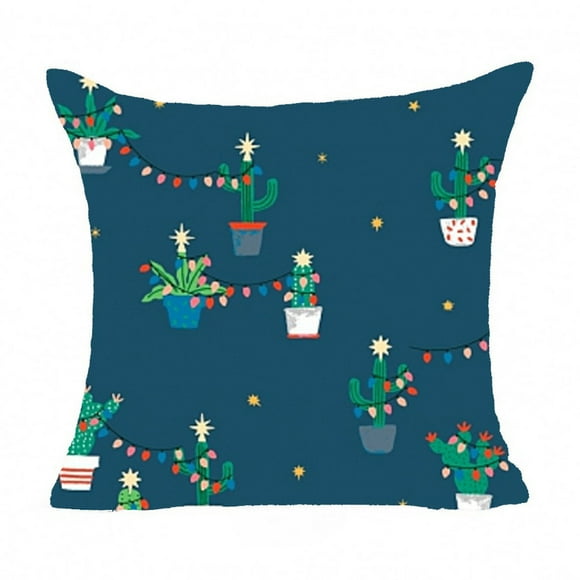 Clearance! FOURLOVE Christmas Pillows Cover Decor Pillow Case Sofa Waist Throw Cushion Cover 1PC