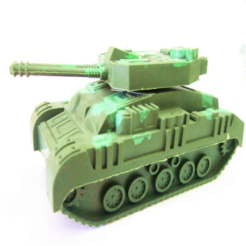 Details about   Green Tank Cannon Model Miniature 3D Hobbies Kids Educational Gift  Toy_ti 