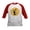 Red/White, variant on CafePress - Halloween Witch Cat Kids Baseball Jersey - Kids Cotton Baseball Jersey, 3/4 Sleeve Shirt