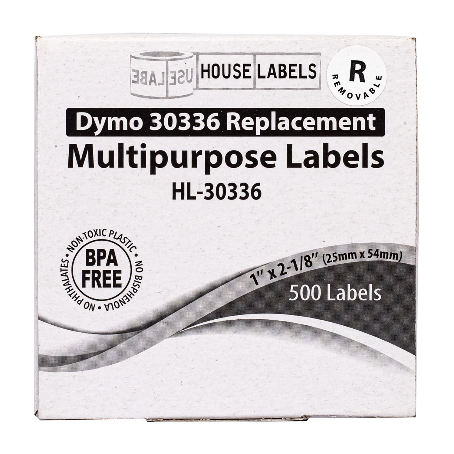 DYMO LabelWriter Etichette Multiuso 1 X 2 1/8 Bianco 500 - Foto 5