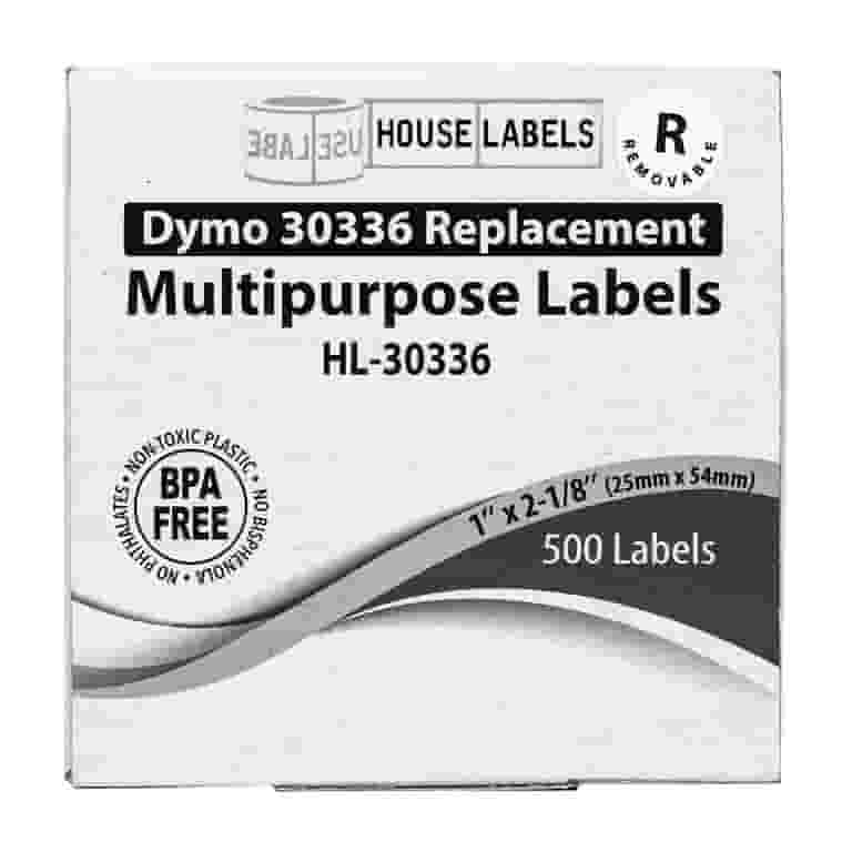 DYMO LabelWriter Etichette Multiuso 1 X 2 1/8 Bianco 500 - Foto 5