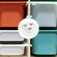 thumbnail image 3 of Adhesive Caster Wheels for Trash Can and Small Appliances White ABS Material 12pcs, 3 of 8