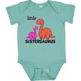 thumbnail image 3 of Inktastic Little Sistersaurus Girls Baby Bodysuit, 3 of 5