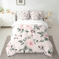 thumbnail image 2 of Manfei Cartoon Floral 7-Piece Twin Bedding Sets,Pink Kawaii Flower Bedding Comforter Set,Natural Plant Sheet Sets For Children,Super Cozy Room Decor, 2 of 8
