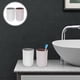 thumbnail image 3 of GOOHOCHY 2 piezas de baños tazas de baño reutilizables taza de cepillo de dientes tazas de tazas de agua enjuague de agua, 3 of 8