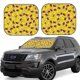 thumbnail image 1 of Balery Duck with Star Sunglasses Parasol para parabrisas de coche de 2 piezas | Parasol plegable para parabrisas delantero de coche para la mayoría de sedanes-Medium, 1 of 6