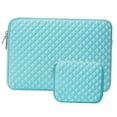 thumbnail image 1 of Miulika Housse d'Ordinateur Portable Ajustée en Néoprène Bleu 15,3 Pouces, 1 of 9