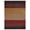 Brown Red, variant on Rugsotic Carpets Hand Knotted Wool Area Rug 5'x8' Brown Silver Contemporary Rectangle Indoor Rug for Living Room, Bedroom Antimicrobial L00098