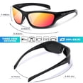 thumbnail image 2 of Gafas de Sol Polarizadas RIVBOS Protección UV400 RB832-1 Negro, 2 of 7