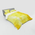 thumbnail image 3 of Ambesonne Yellow Bedding Set 3 Pcs, Geometric Triangle, Twin, Yellow, 3 of 3