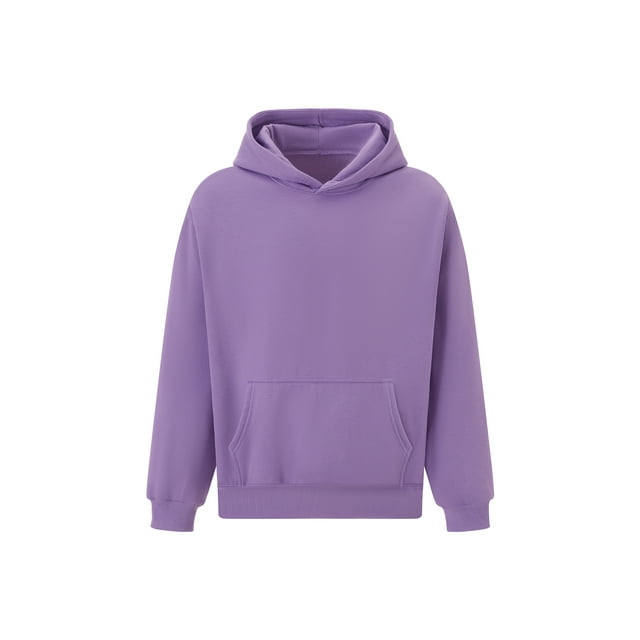 SUNSIOM Sweat à Capuche Surdimensionné pour Femmes Manches Longues Pull d'Automne avec Poche Kangourou