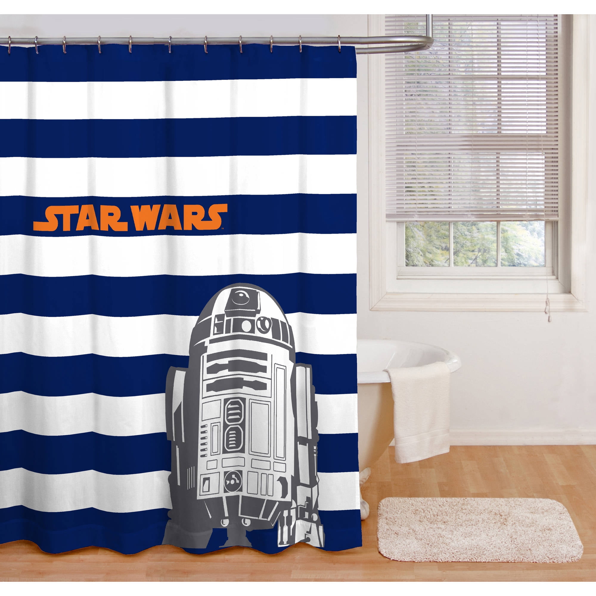 star wars shower curtain