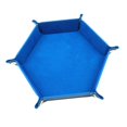 thumbnail image 2 of Bandeja de dados plegable Soporte de caja de almacenamiento multifuncional Dados hexagonales portátiles Baoblaze bandeja de dados, 2 of 8