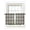 Black, variant on Buffalo Plaid Tier Curtains 36 Inch Length,Sheer Curtains for Bedroom Living Room Sage Green Olive Farmhouse Gingham Striped Short Kitchen Curtains Drapes for Small Half Window 27.5"x36" 2 Panels
