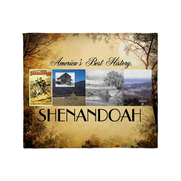CafePress - Shenandoah1 Throw Blanket - Soft Fleece Throw Blanket, 50"x60" for All Ages