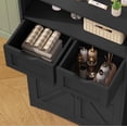 thumbnail image 3 of LENLN Bathroom Cabinet with Adjustable Shelf, Storage Cabinet with 2 Doors & 2 Drawers, Cupboard, for Living Room, Hallway,, 3 of 6