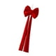 thumbnail image 2 of Lazo de Navidad Extra Grande Moño Decorativo para Cinta Larga de Terciopelo Adorno Navideño Versátil para Hogar Adecuado para Decoración de Jard Rojo, 2 of 8