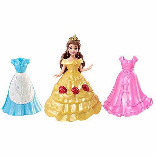 Disney Princess Fairytale Magiclip Vinyl Bag Belle Doll