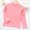 Watermelon Red, variant on Kids' Soft Breathable Semi High Neck Long Sleeve Pullover Top - Comfortable Casual Solid Color Shirt for Boys & Girls