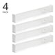 thumbnail image 2 of Separador de cajones mDesign, extensible Dresser Ligne, paquete de 4 unidades, blanco, 2 of 8